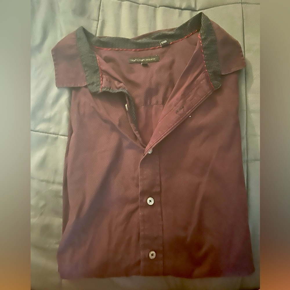 DXL MENS BUTTON DOWN DRESS SHIRT